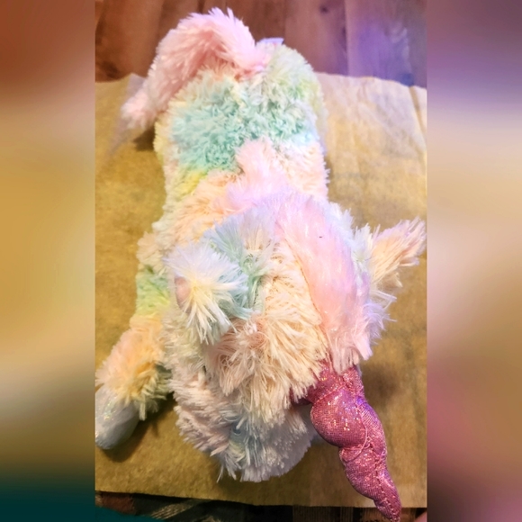 Cuddle Barn Light Up Unicorn Stuffed Animal - Picture 3 of 12